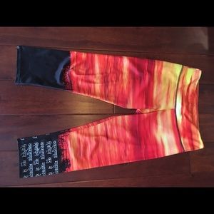 Onzie Capri leggings-size small/medium